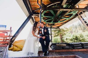 Wedding Ski Lift